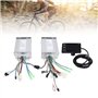 Rynplex Contrôleur de Moteur sans balais Drive 2PCS Contrôleurs électriques avec Compteur d'affichage LCD V890, for Le contrôle 