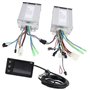 Wivplex Contrôleur de Moteur sans balais Drive 2PCS Contrôleurs électriques avec Compteur d'affichage LCD V890