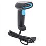 Scanner de Codes à Barres 1D Scanner de Lumière Rouge pour Lecteur de supermarché Express Caisse USB Entrepôt Scanners de Codes 