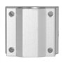 Bloc de glissière à roulement linéaire fermé, longue durée de vie en alliage d'aluminium à billes de roulement à mouvement linéa