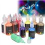 Peinture Corporelle, Encre D'art Corporel Bricolage Pigment Liquide, 12 Bouteilles Peinture Peau, Sans Danger Pour La Peau Fourn