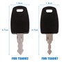 2 Pièces Clé de Valise Clé Universelle Multifonction TSA002 TSA007 Clé de Rechange Clés Multifonctionnelles pour Bagage Bagages 