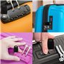 2 Pièces Clé de Valise Clé Universelle Multifonction TSA002 TSA007 Clé de Rechange Clés Multifonctionnelles pour Bagage Bagages 