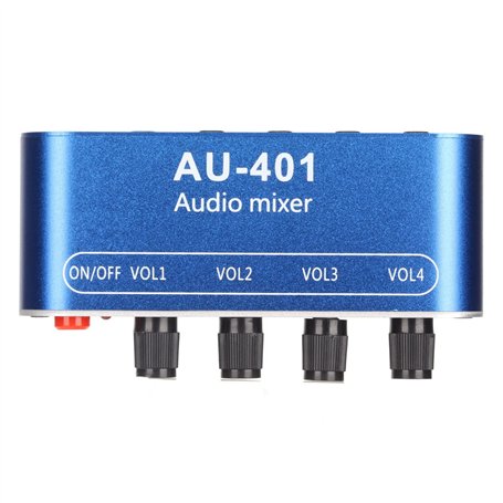 Mini Mélangeur Audio Stéréo 4 en 1
