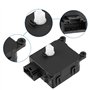 MUEOSI Actionneur de Porte pneumatique, for Jeep, Commander 5143192AA Paquet de 1 Noir Actionneur de climatisation Automobile