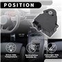 MUEOSI Actionneur de Commande de Porte d'air de mélange de Chauffage CVC n° 6E5Z19E616AA Actionneur de Porte d'air de Voiture, F