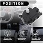 MUEOSI Actionneur de commande de porte d'air de mélange de chauffage CVC n° 5F9Z19E616GA Actionneur de porte d'air de voiture, f