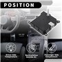 MUEOSI Actionneur de commande de porte d'air de mélange de chauffage CVC n° XF2Z19E616DA Actionneur de porte d'air de voiture, f