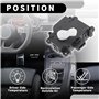 MUEOSI Actionneur de commande de porte d'air de mélange de chauffage CVC n° 79350TA5A11 - Actionneur de porte d'air de voiture, 