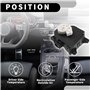 MUEOSI Actionneur de commande de porte d'air de mélange de chauffage CVC n° 8710607120 Actionneur de porte d'air de voiture, for