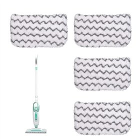 Pizgear Lot de 4 Tapis de Rechange for Balai à Vapeur Shark