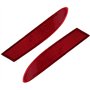 DEMULAX Réflecteur de Pare-Chocs arrière, for X3 F25 2011-2014, réflecteurs de Pare-Chocs arrière avec lentille Rouge Réflecteur