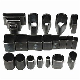 MASUNN 24 Style De Forme Trou Creux Emporte-Pièce Ensemble pour Artisanat Bricolage Outil en Cuir