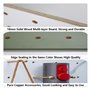 Panneaux Muraux De Rangement Pour Outils Kit D'organisation De Panneau Perforé, Support De Rangement Mural En Bois, Panneau Perf