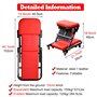 chariot pliable pour travailler sous la caravane