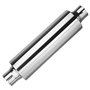 Embout Silencieux en Acier Inoxydable pour Tube Échappement Voiture 16 Pouces Long 2 Pouces 50 Mm