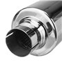 Embout Silencieux en Acier Inoxydable pour Tube Échappement Voiture 16 Pouces Long 2 Pouces 50 Mm