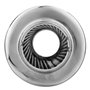 Embout Silencieux en Acier Inoxydable pour Tube Échappement Voiture 16 Pouces Long 2 Pouces 50 Mm