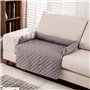 Matelas imperméable pour chien - Housse de canapé antidérapante pour grand panier pour chien - Couverture douce anti-pipi pour a