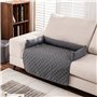 Matelas imperméable pour chien - Housse de canapé antidérapante pour grand panier pour chien - Couverture douce anti-pipi pour a