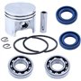 MKVAXR Kit de Segments de Piston 37 mm avec Joint d'huile de Vilebrequin, for tronçonneuses STIIHL 017 MS170 MS 170 - Axe de 8 m