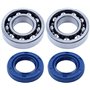 MKVAXR Kit de Segments de Piston 37 mm avec Joint d'huile de Vilebrequin, for tronçonneuses STIIHL 017 MS170 MS 170 - Axe de 8 m