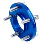 Wivplex Entretoises, aluminium forgé 4 pièces 5x120 Kit d'entretoises de roue décalées 2 pièces 15 mm 2 pièces 20 mm avec boulon