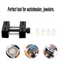 Kit D'outils de Remplacement de Batterie de Montre, Fixateur de Cadran de Montre-bracelet en Métal et Plastique, Support de Boît