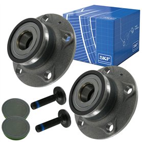 SKF Lot de 2 roulements de roue arrière avec moyeu | VKBA 3656 pour A3 Q2 Leon Altea Golf V 6 7