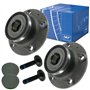 SKF Lot de 2 roulements de roue arrière avec moyeu | VKBA 3656 pour A3 Q2 Leon Altea Golf V 6 7