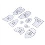 Patron de Couture Ours en Peluche, Ensemble de Modèles de Couture Ours Outils de Matelassage éducatifs Bricolage Réutilisable 10