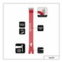Hultafors 650340 Marqueur à trous profonds avec petit pied de biche et rafter carré de 180 mm I Kit d'outils de marquage
