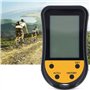 Okuyonic Altimètre Electronique de GPS, Boussole Altimètre Multifonction Affichage Clair écran LCD Haute Résistance Pratique pou
