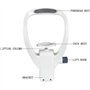 ZYLDDS Support De Front Accessoires D'équipement D'optométrie, Support De Menton De Levage D'optométrie, Support De Front De Lev