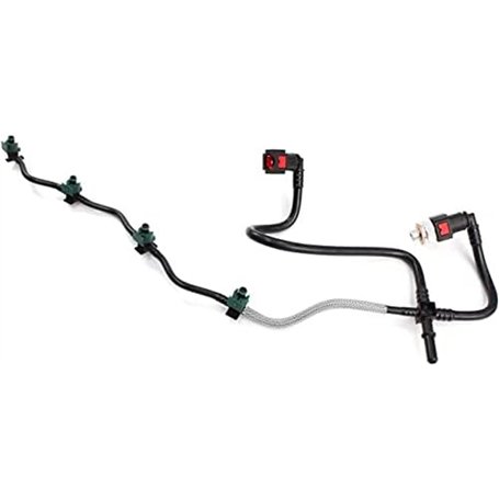 Pizgear Tuyau de Retour d'injecteur de Carburant 1473393 Compatible avec Les modèles Transit MK7