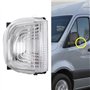 ZAPYVET for Mercedes, for Sprinter 2018 2019 2020 2021 2022 2023 2024 Rétroviseur Clignotant Lampe Témoin Couvercle de Lentille 