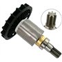 XEBRAD 619626-3 Clés à Chocs métalliques de Remplacement for Rotor de Moteur, for DTW300 TW005 TW004GZ Pièce de Rechange pour Ro