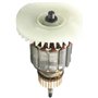 XEBRAD Rotor d'assemblage, Rotor de Remplacement d'ancrage, for Ponceuse à Bande 9404, 220-240 V Pièce de Rechange pour Rotor