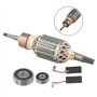 XEBRAD Rotor avec roulements et balais 513633-7, for HR4010C, HR4001C, HR4011C, pièces de Rechange for Outils électriques, Compa