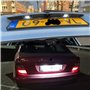 QASULER 2x CANbus, for Citroën, C3 C4 C5 Berlingo Saxo Xsara Picasso Lampes d'éclairage de plaque d'immatriculation de voiture A