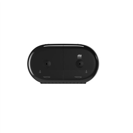 Tork SmartOne® Distributeur murale Mini Double pour papier toilette rouleau noir T9