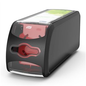 Tork Distributeur de Serviettes de Comptoir Xpressnap Fit – 272901 – Distributeur N14 Destiné aux Restaurants – Distribution Feu