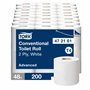 Tork T4 Papier Toilette Rouleau traditionnel blanc