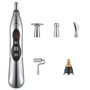 PEN ACUPUNCTURE ELECTRONIQUE 9 GRANDS USB PENSE D'ACUPUNCTURE RECHARGÉable pour soulagement de la douleur Pen vibrant avec 5 têt