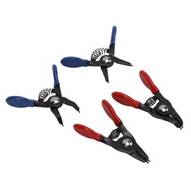 Jeu de mini pinces à anneau élastique