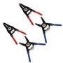 Jeu de mini pinces à anneau élastique, petite pince à ressort pour circlips internes externes