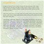 XEBRAD Relais solénoïde de démarreur 12 V à 4 bornes | for Cub Cadet, MTD, Trombetta, tracteurs de Jardin et tondeuses | Référen