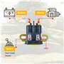 XEBRAD Relais solénoïde de démarreur 12 V à 4 bornes | for Cub Cadet, MTD, Trombetta, tracteurs de Jardin et tondeuses | Référen
