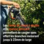 Husqvarna Aspire H50-P4A Taille-Haies sans Fil avec Batterie (18V) et Chargeur, Taille-Haies électrique (Longueur de Lame 50 cm,