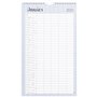 Burde Calendrier Mural 2025 | Familial Mural | 12 mois | 1 mois par feuille